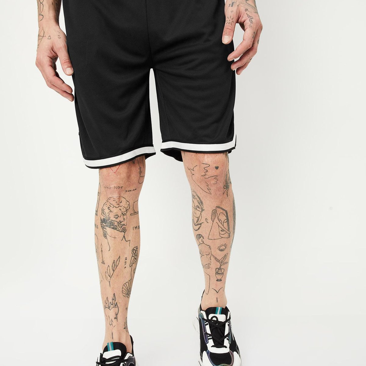 theredthread S gather knit shorts S gather knit shorts