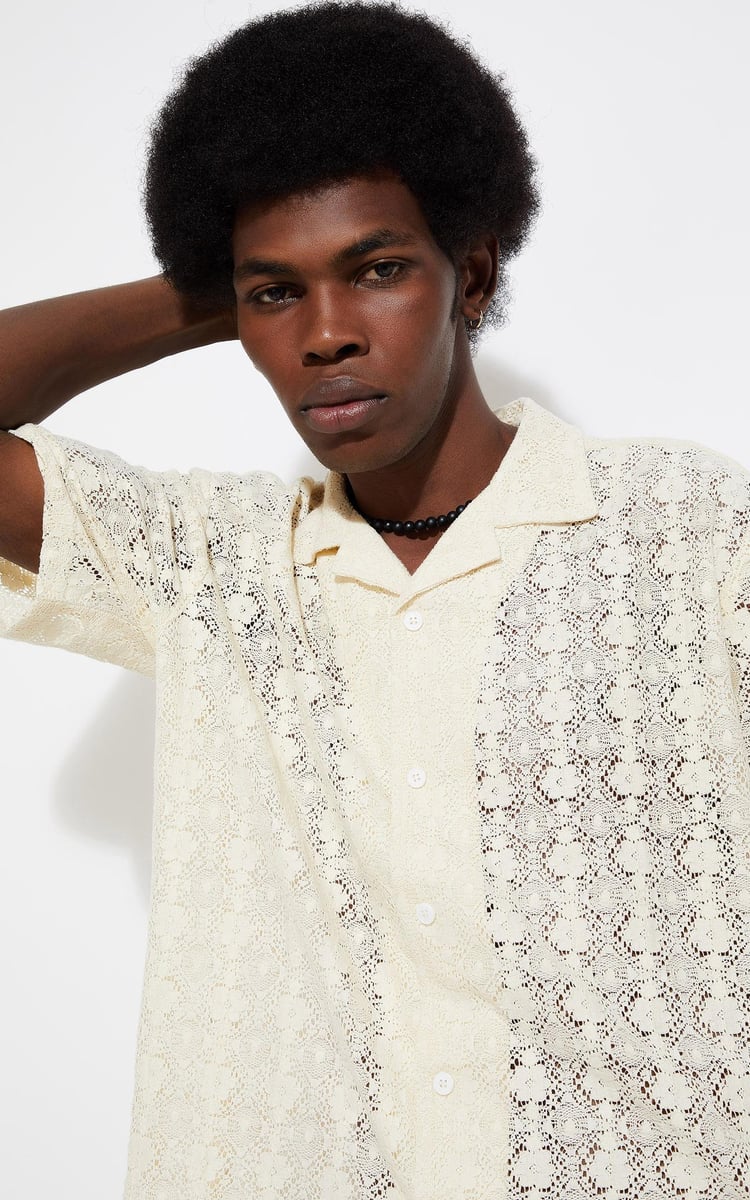 【CLANE】LAYERED COMBI TOPS(IVORY 1) 1000013270760-Beige-OFFWHITE-