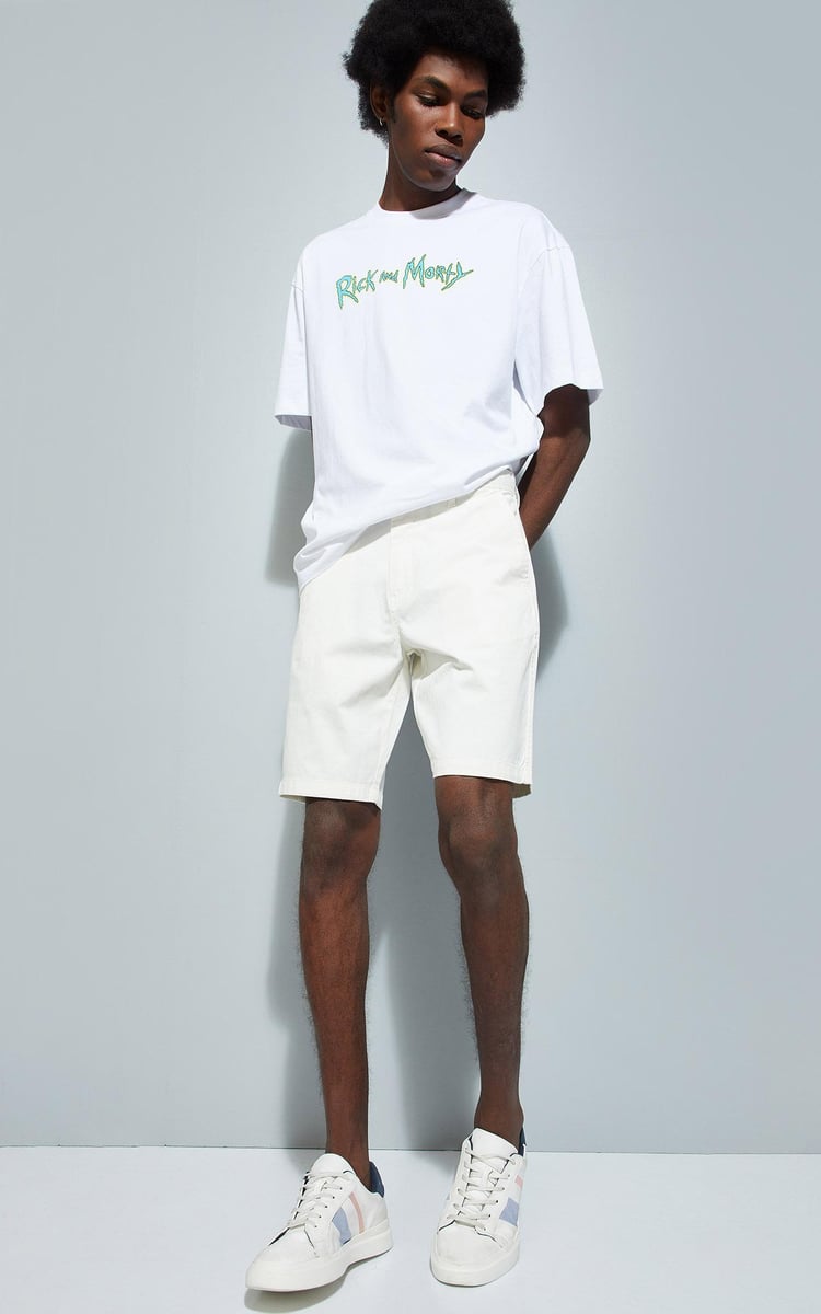 Buy URB_N Men Slim Fit Solid Shorts Online at just Rs. 699.0 