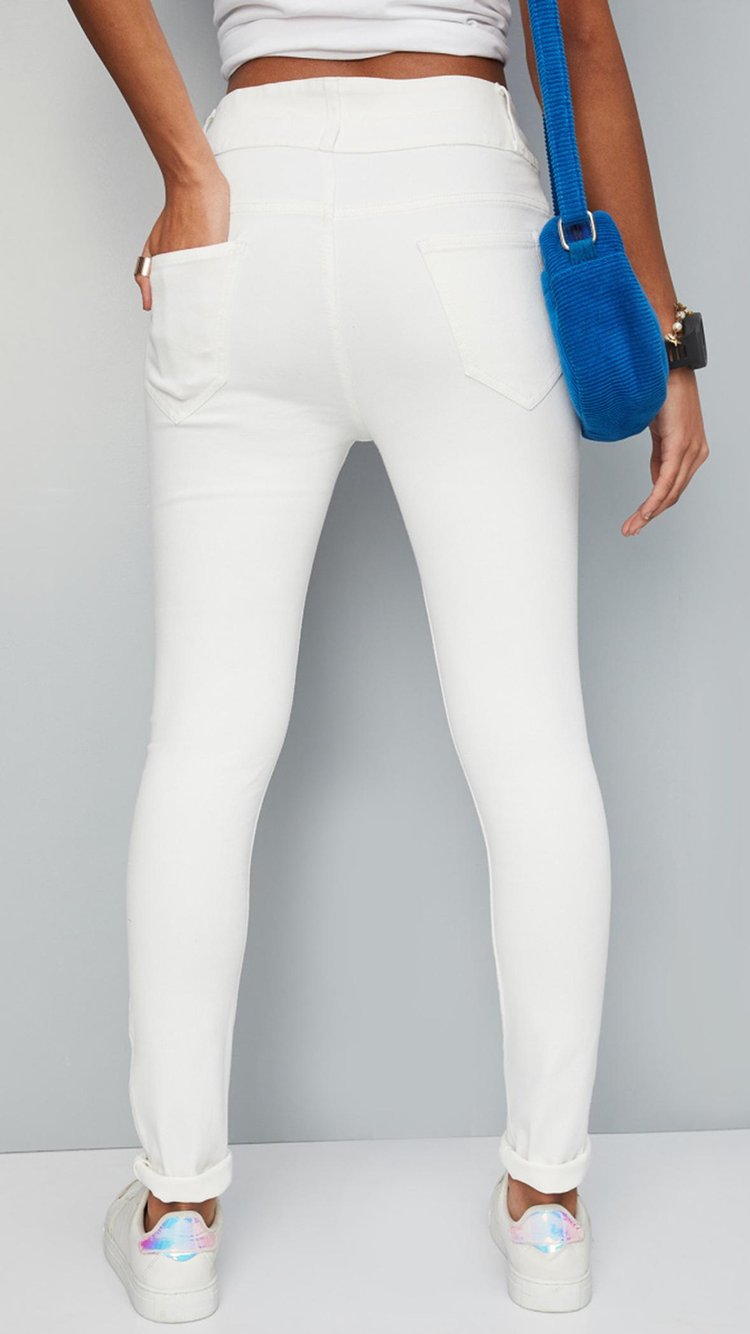Ladies Jeans Noisy May White Jeans Buy White Jeans Jeggings For