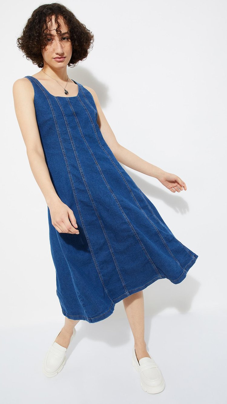 Ruimeme light denim dress（Women's Designer Dresses | Denim