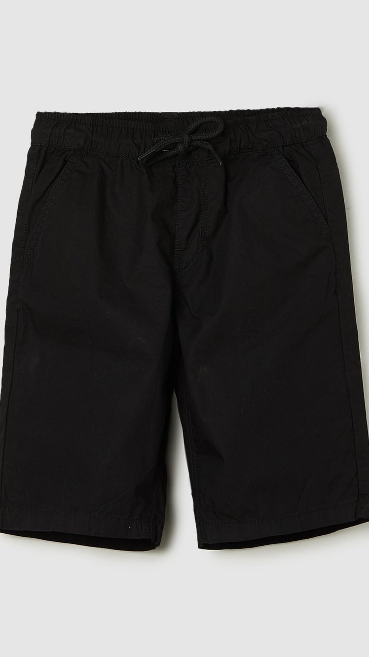 Buy Boys Solid Woven Bermuda Shorts Online at just Rs. 449.0