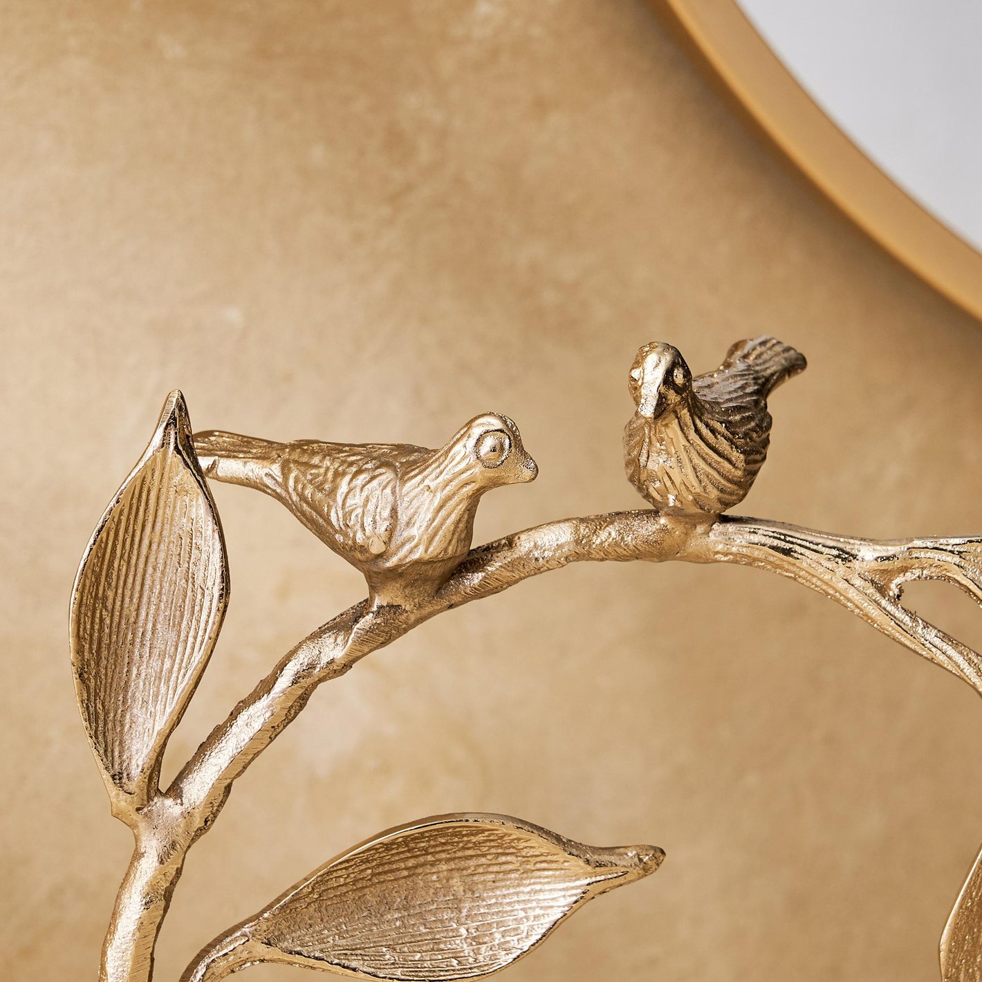 Privilege International 79042 decorative outlet birds, cream