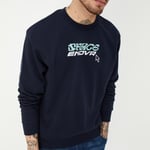 MenTypographicPrintedSweatshirt