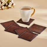 Habitat Candere Set of 6 Bamboo Coasters