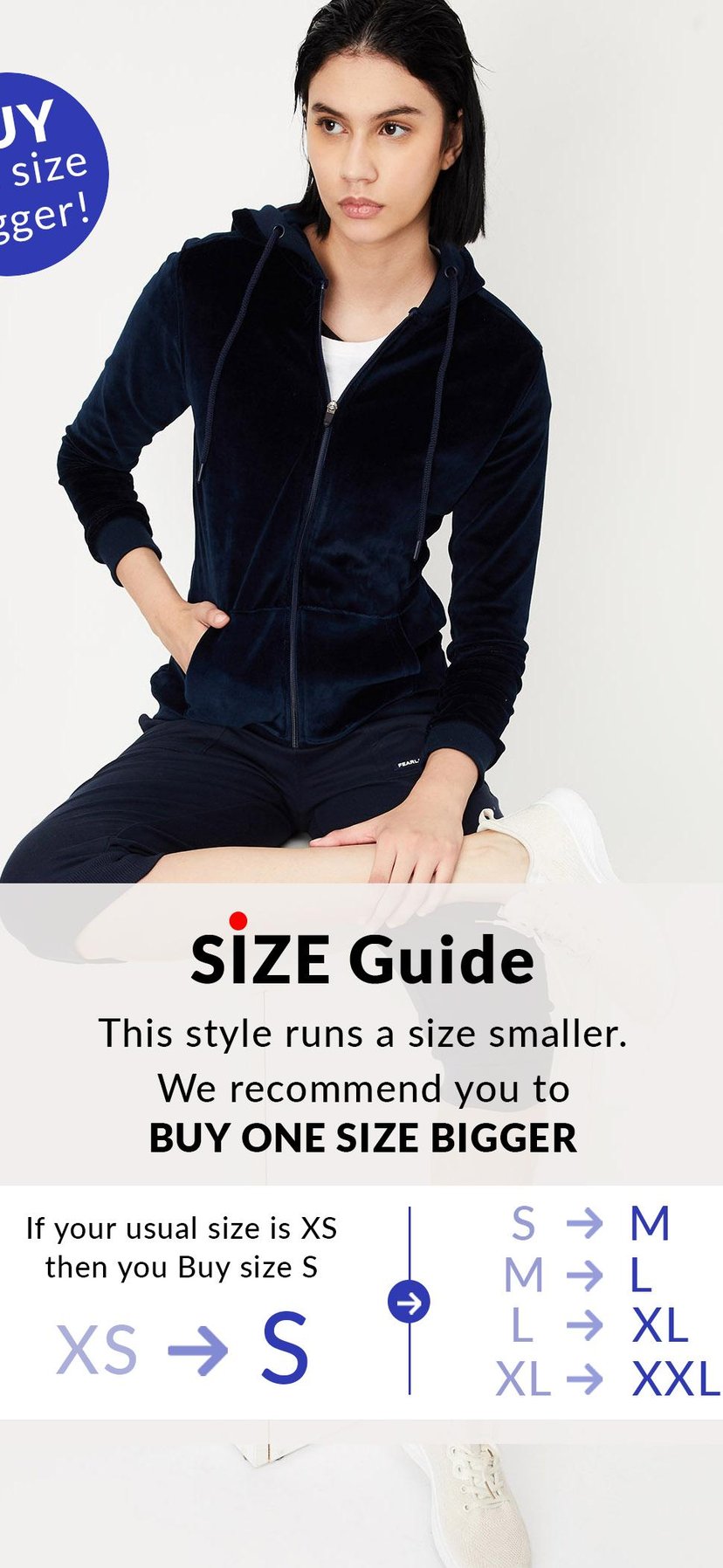 Buy Women Velvet Hooded Jacket Online at just Rs. 999.0 - 1000012855891 |  Max Fashion