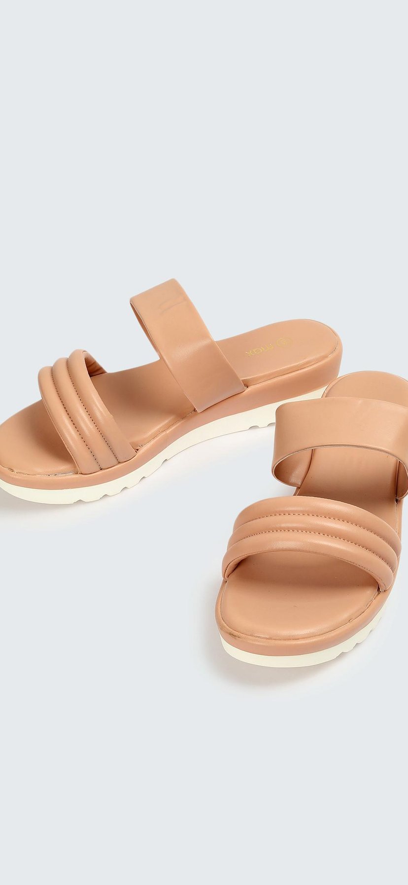 Buy Women Quilted Double Strap Sandals Online at just