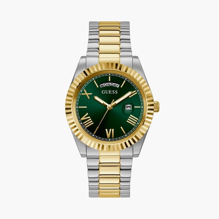 GUESS Men Contrast Dial Analog Watch - GW0265G8