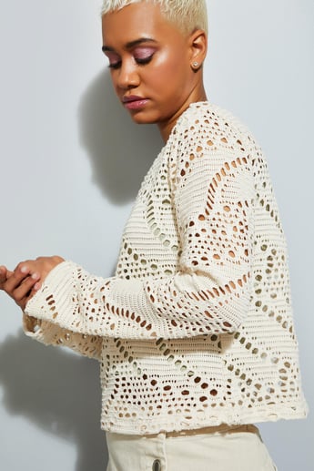 Buy URB_N Women Lace Top With Cropped Tank Online at just Rs
