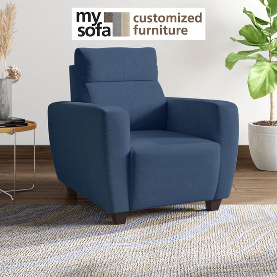 Helios Emily Chenille 1-Seater Sofa - Customized Furniture