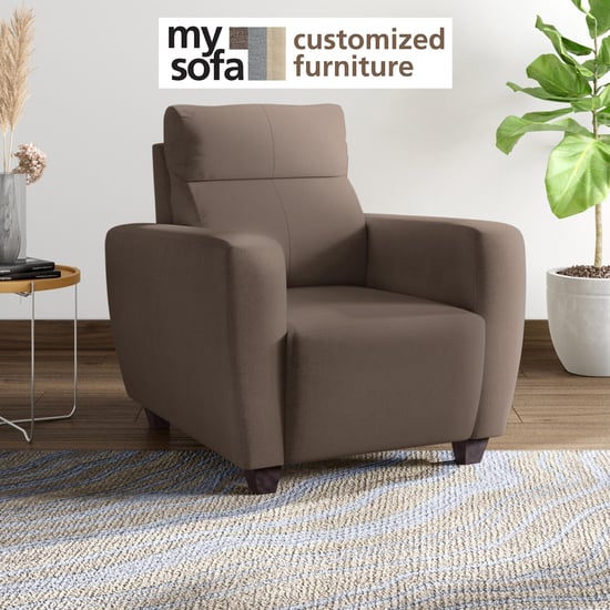 Helios Emily Chenille 1-Seater Sofa - Customized Furniture