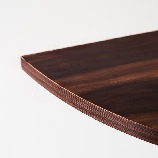 Claris NXT Corner Wall Shelf - Brown