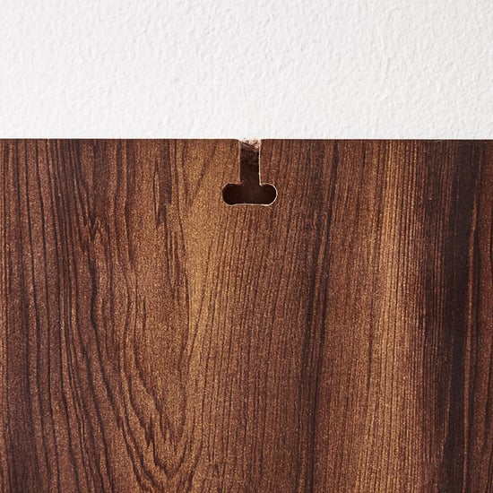 Claris NXT Corner Wall Shelf - Brown