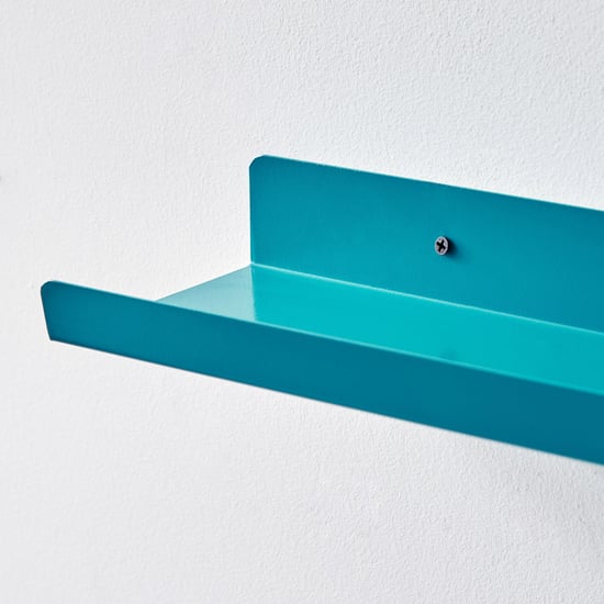 Pegasua Metal Wall Shelf - Teal