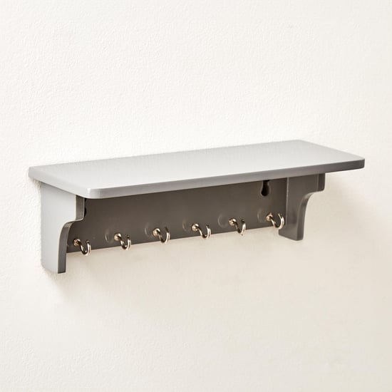 Kennedy Wall Mounted Key Holder - Grey