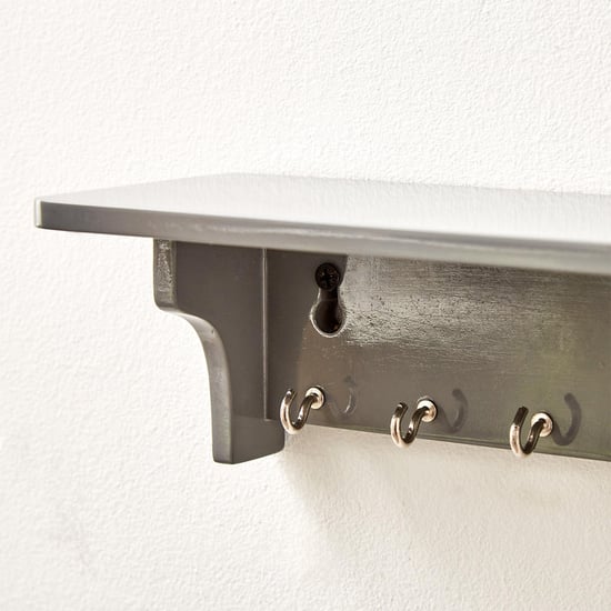 Kennedy Wall Mounted Key Holder - Grey