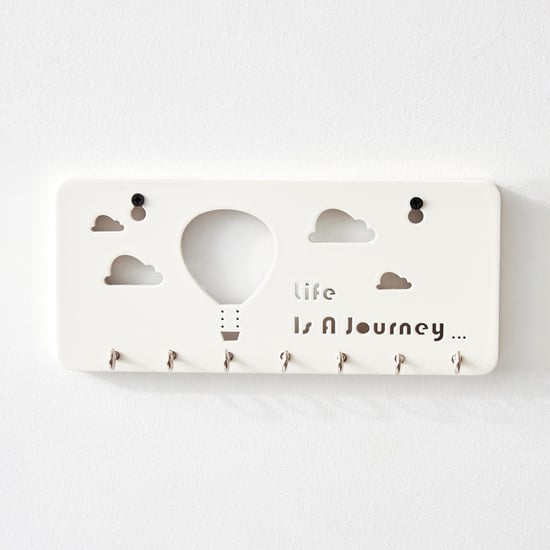 Sam Key Holder - White