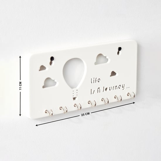 Sam Key Holder - White