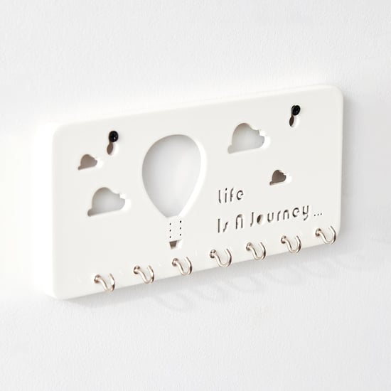 Sam Key Holder - White