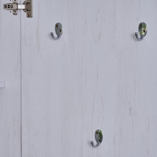 Santorini Dresser with Mirror - White