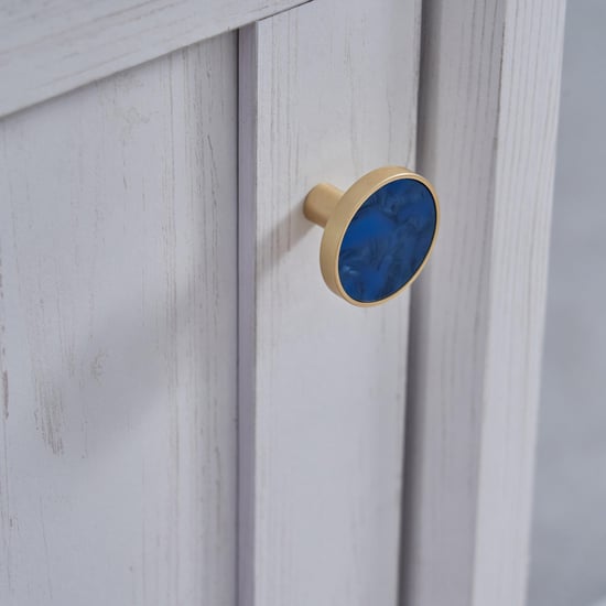 Santorini Dresser with Mirror - White