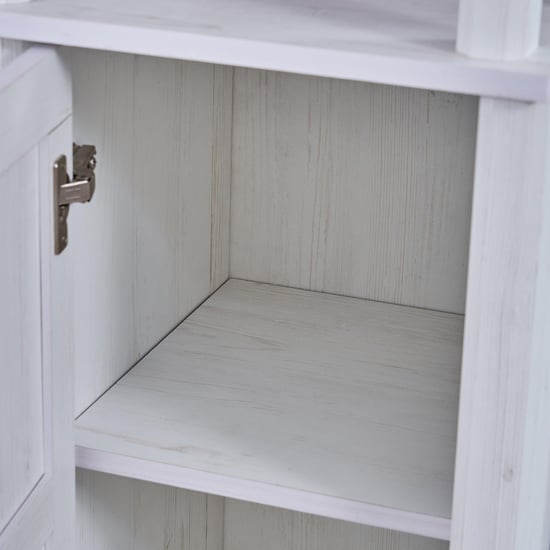 Santorini Dresser with Mirror - White