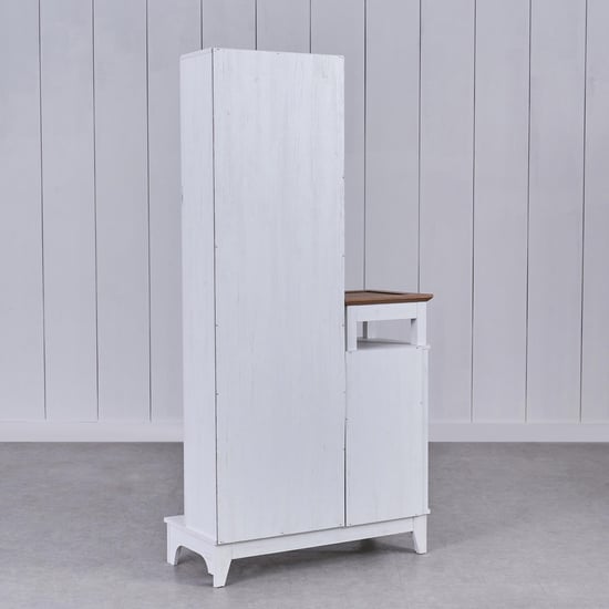 Santorini Dresser with Mirror - White