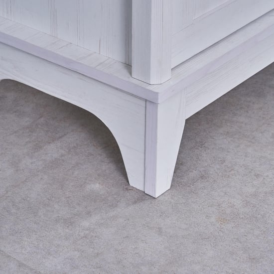 Santorini Dresser with Mirror - White