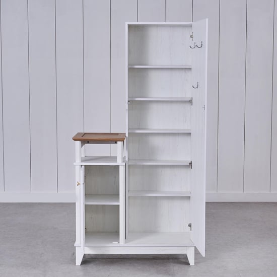 Santorini Dresser with Mirror - White