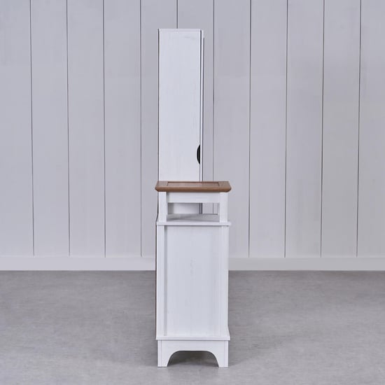 Santorini Dresser with Mirror - White