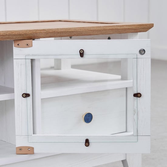 Santorini TV Unit - White