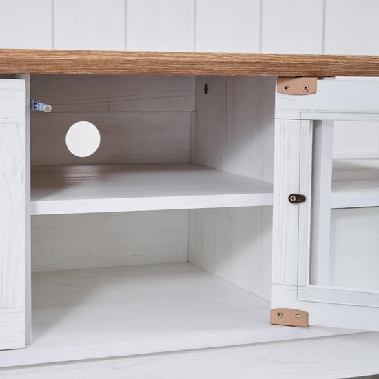 Santorini TV Unit - White