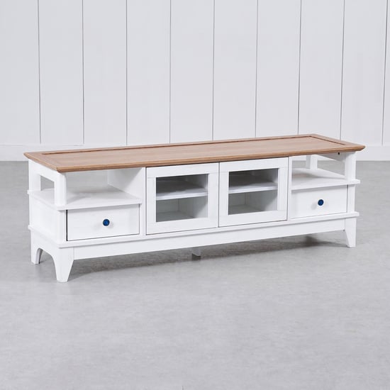 Santorini TV Unit - White