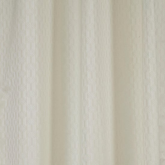 STELLAR HOME Serena Set of 2 Printed Room-Darkening Door Curtains