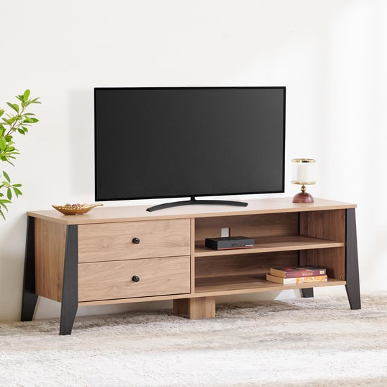 Helios Amberly TV Unit - Brown