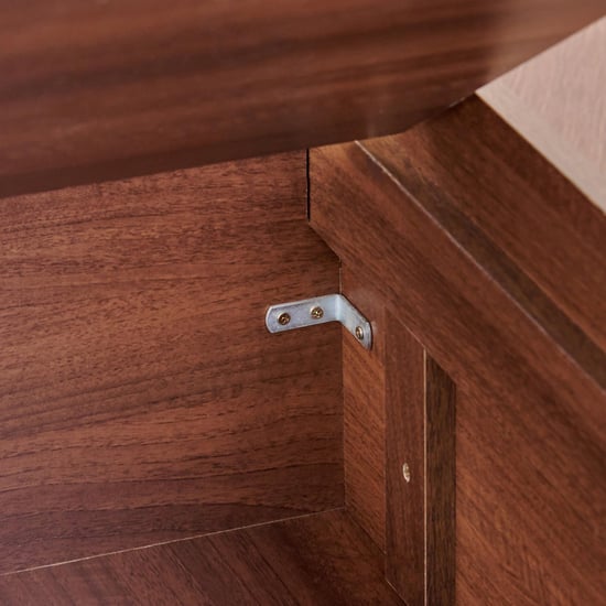 Leon Eldora Queen Bed with Hydraulic Storage - Brown