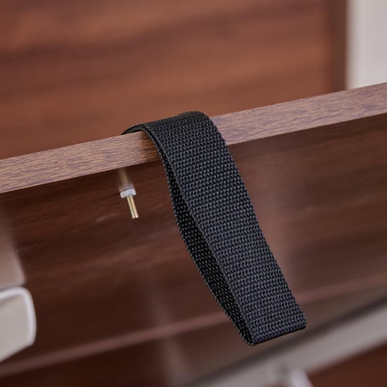 Leon Eldora Queen Bed with Hydraulic Storage - Brown