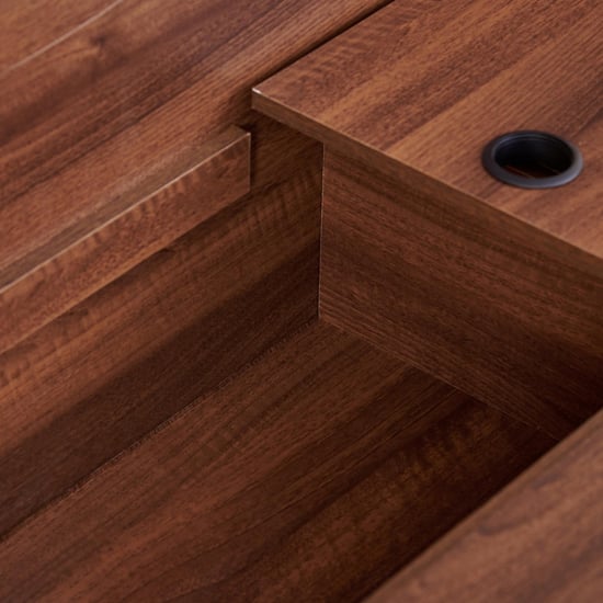 Leon Eldora Queen Bed with Hydraulic Storage - Brown