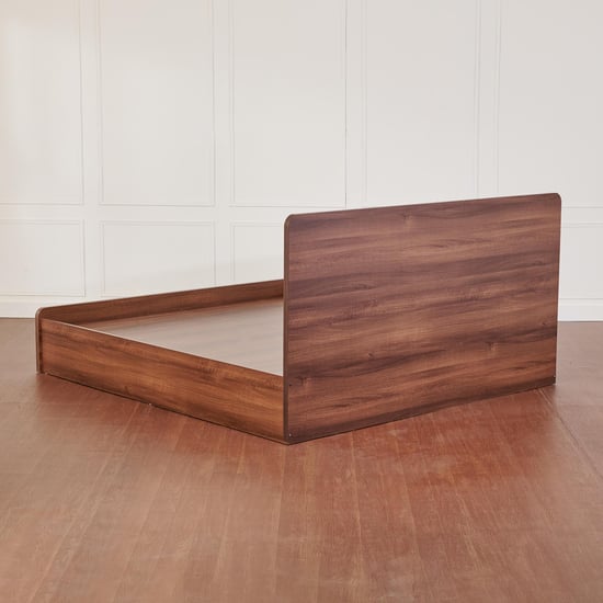 Leon Eldora Queen Bed with Hydraulic Storage - Brown