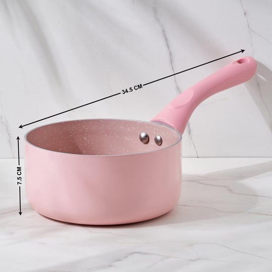 Colour Refresh Aluminium Non-Stick Milk Pan - 1.4L
