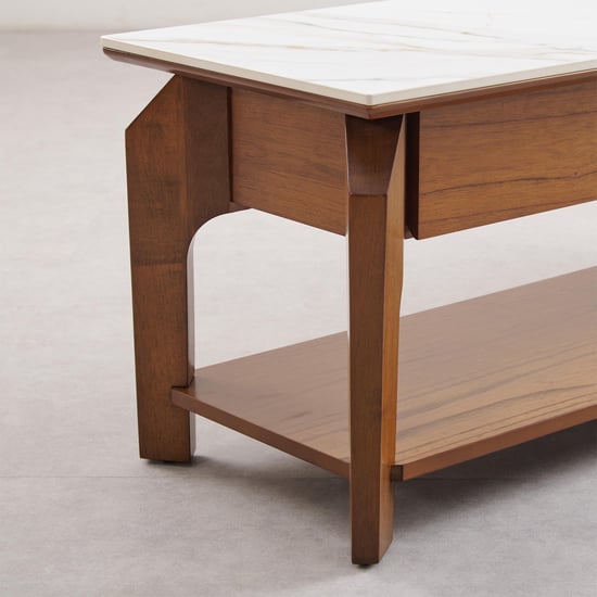 Falcon Ceramic Top TV Unit - Brown