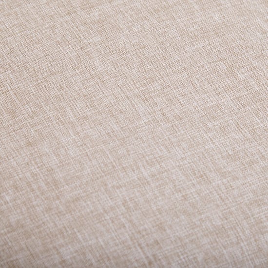 Berry Fabric 3-Seater Sofa - Beige