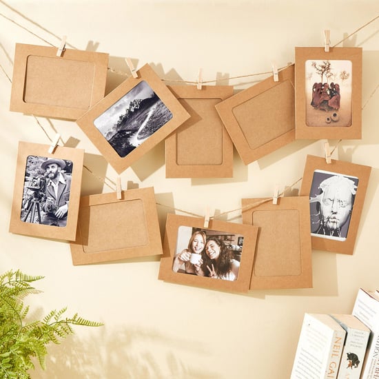 Corsica Snapshot Set of 10 Paper Hanging Photo Frames - 15x11.5cm