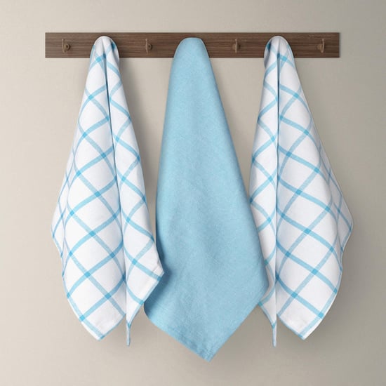 STELLAR HOME Kitchen Set of 3 Cotton Towels