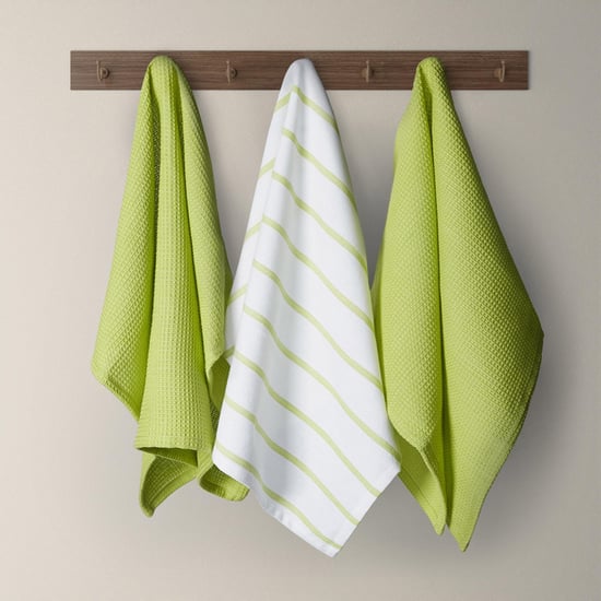 STELLAR HOME Kitchen Set of 3 Cotton Towels