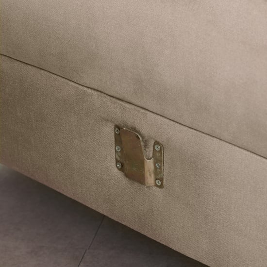 HELIOS Vive Fabric 3-Seater Right Corner Sofa with Lounge - Beige