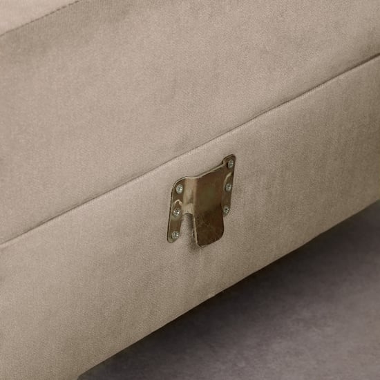 HELIOS Vive Fabric 3-Seater Right Corner Sofa with Lounge - Beige