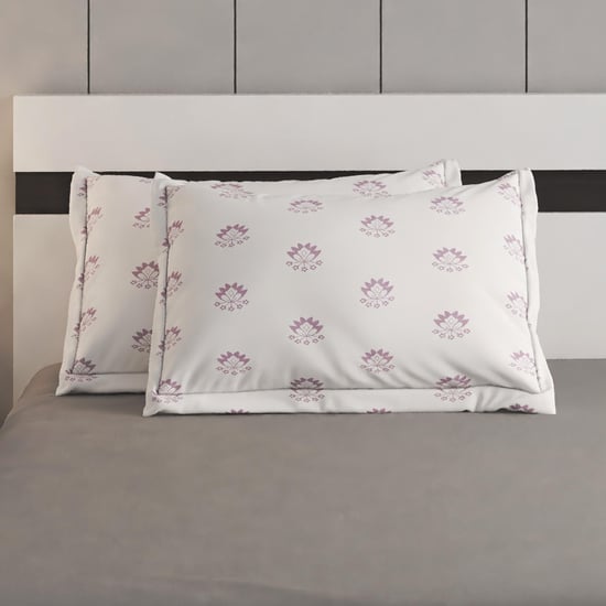 Ellipse Dupont Set of 2 Printed Pillow Covers - 70x45cm