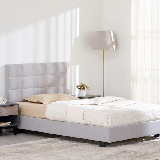 Connect Square Teen Bed - Grey