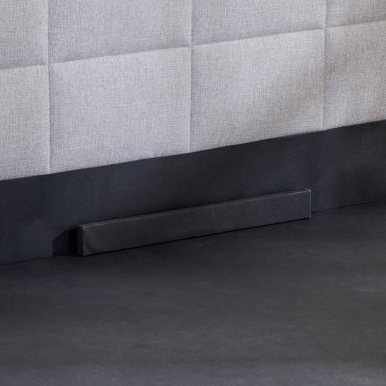 Connect Square Queen Bed with Hydraulic Storage - Grey